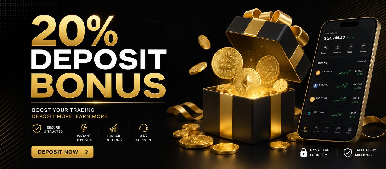 TRINOX — 20% deposit bonus